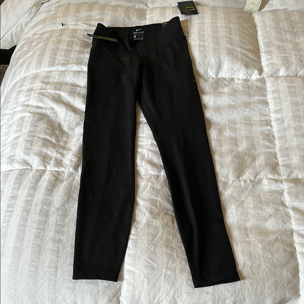 Nike Black Leggings Slim Fit Full Length